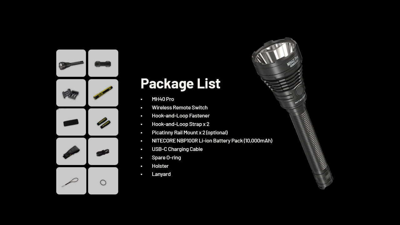 Nitecore MH40 Pro - 3500 Lumens