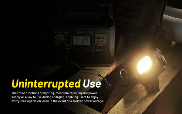 Battery, Charging & Runtime for Nitecore NWL30