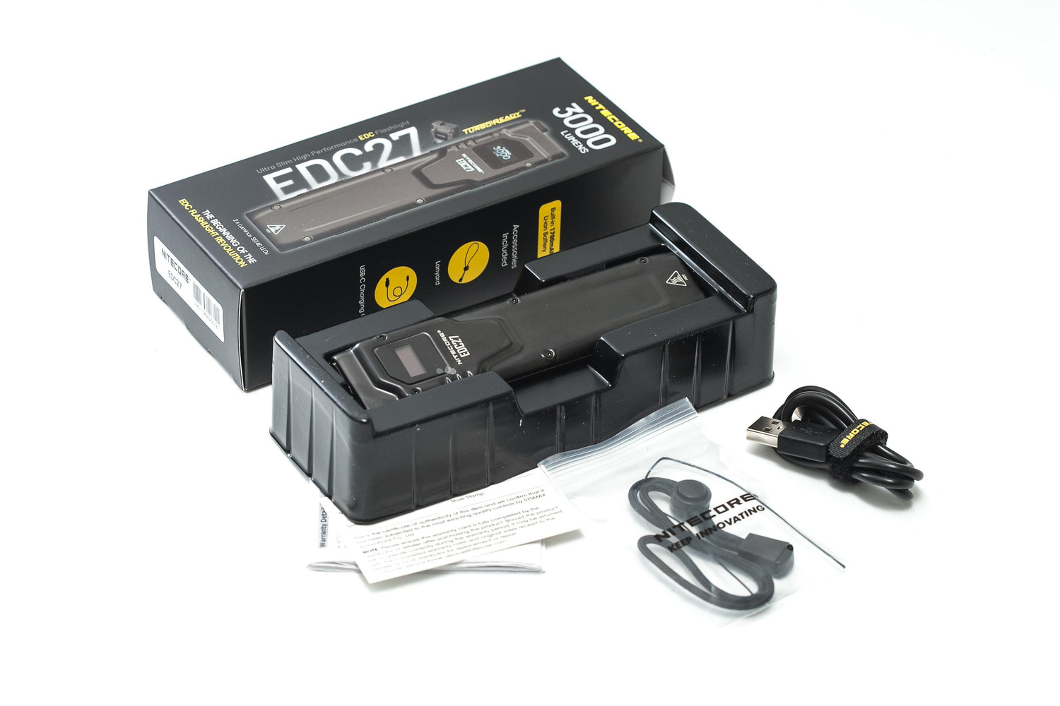 Ntecore - EDC27 Package List | EDCASIA