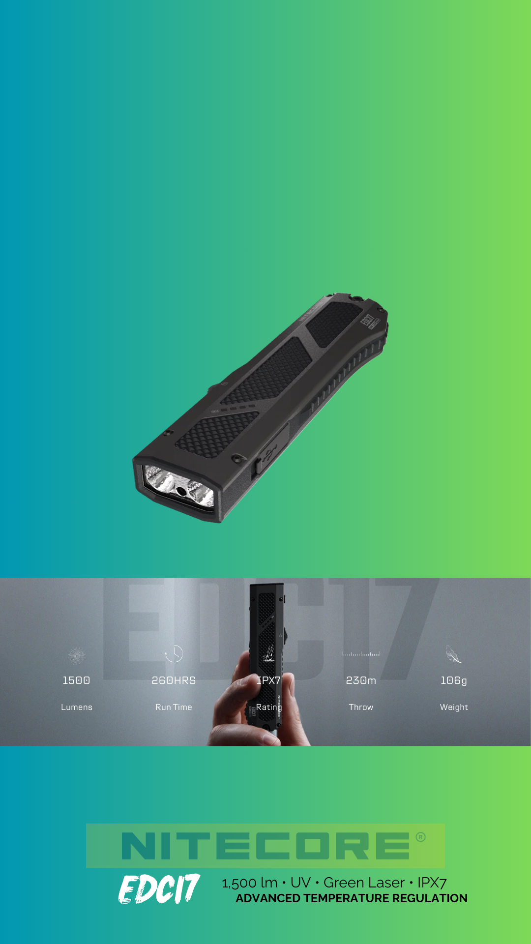 Nitecore EDC17 – EDC.ASIA