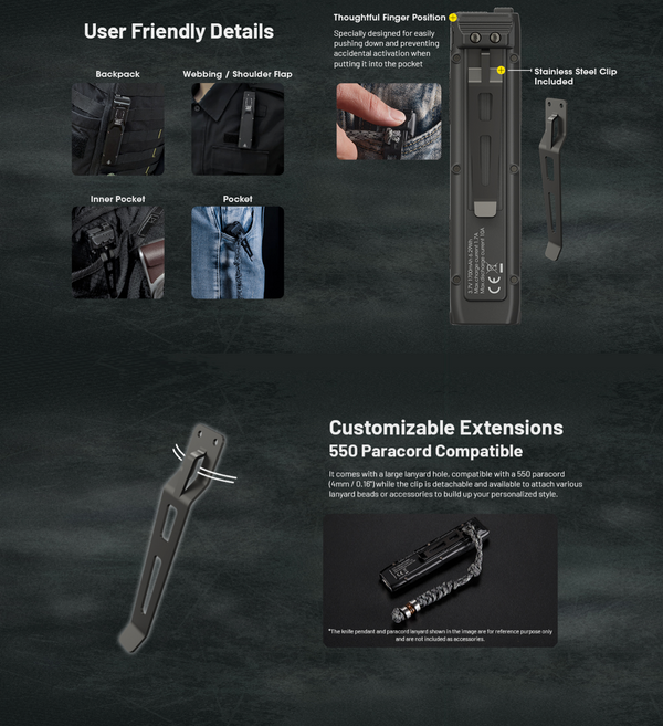 Accessories & Mounting for Nitecore EDC25