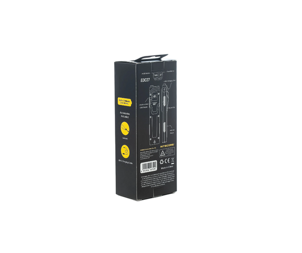 Product Identification & Warranty for Nitecore EDC27 UHI