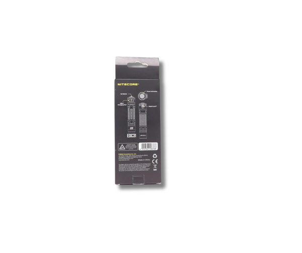 Product Identification & Warranty for Nitecore EDC31