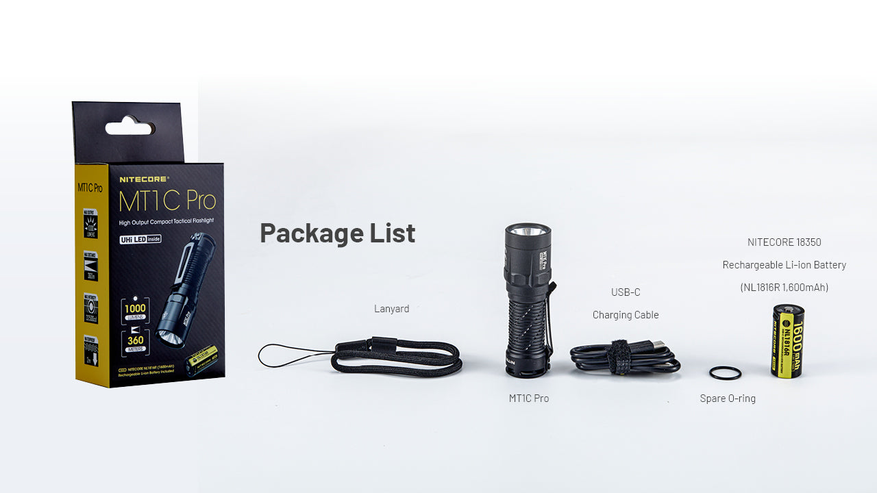 MT1C Pro - 1000 Lumens