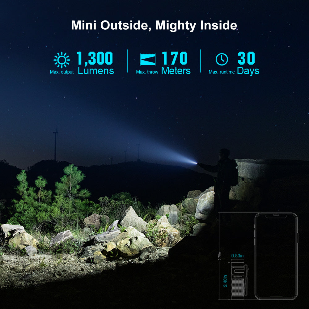 Olight Baton 4 Premium (OD Green)