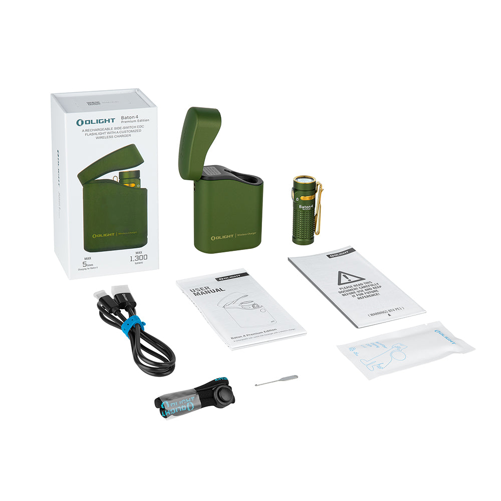 Olight Baton 4 Premium (OD Green)