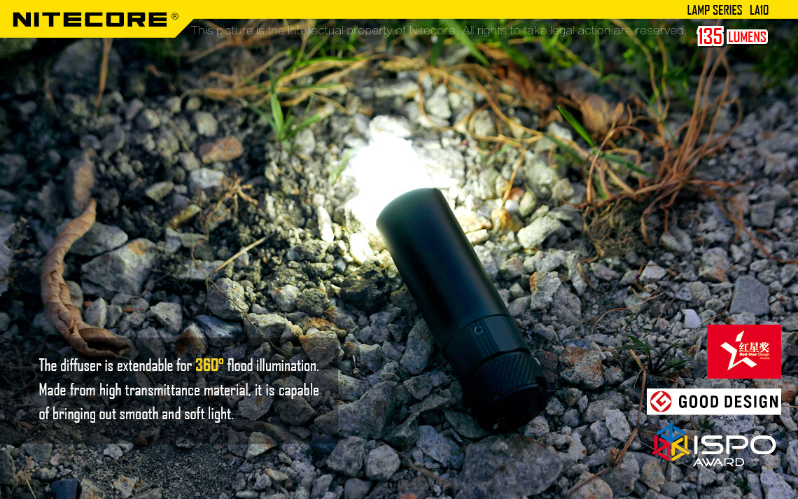Nitecore LA10 - Mini Camping Lantern