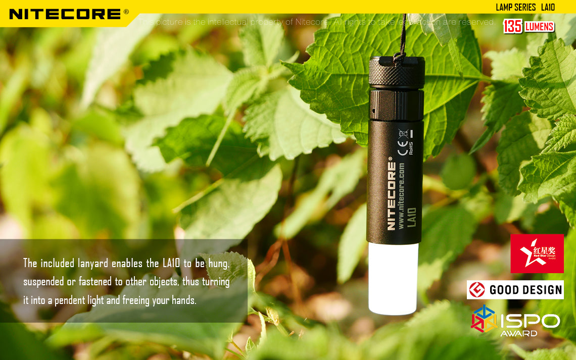 Nitecore LA10 - Mini Camping Lantern