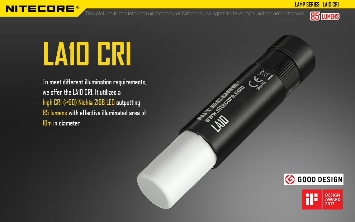 Nitecore LA10 - Mini Camping Lantern