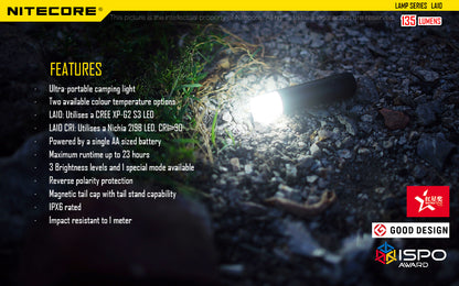 Nitecore LA10 - Mini Camping Lantern