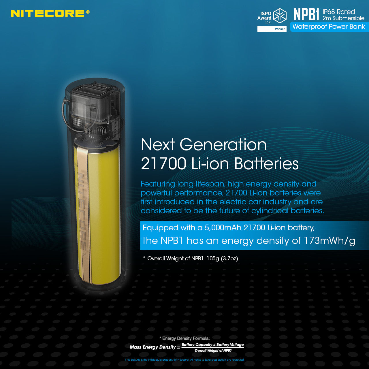 Nitecore NPB1 - 5000mAh