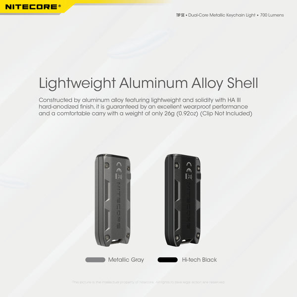 Build Quality for Nitecore TIP SE