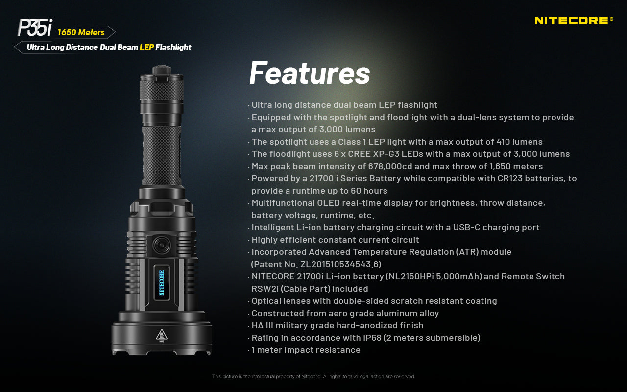 Nitecore P35I