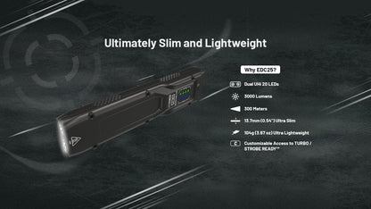 Nitecore EDC25 - 3000 Lumens