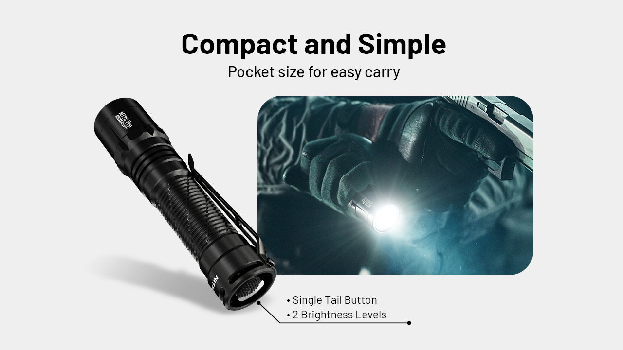 Nitecore MT2C Pro - 1800 Lumens