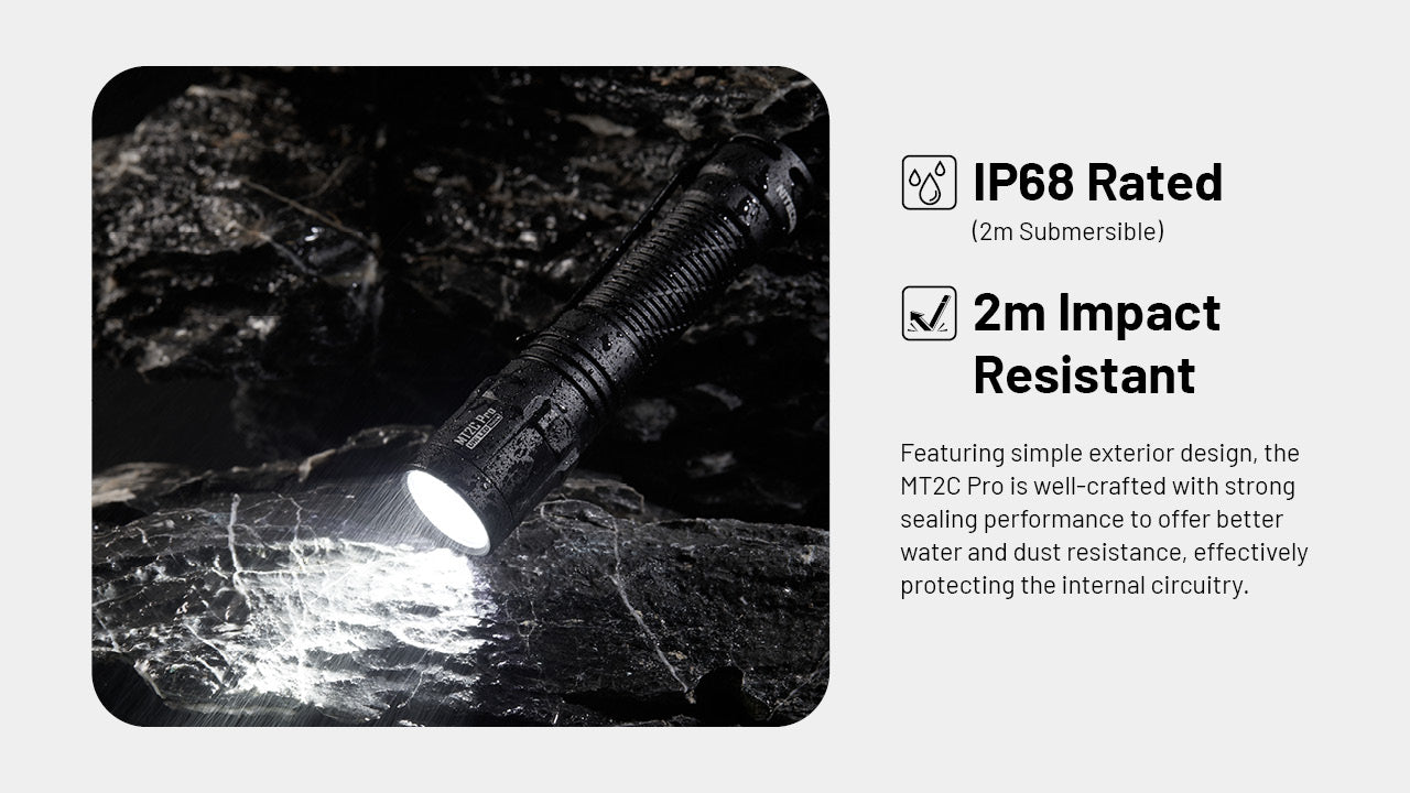 Nitecore MT2C Pro - 1800 Lumens
