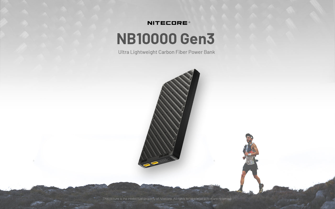 Nitecore NB10000 Gen3: Ultra-Light 10 000 mAh Power Bank