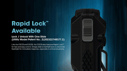 Nitecore EDC29 - 6500 Lumens