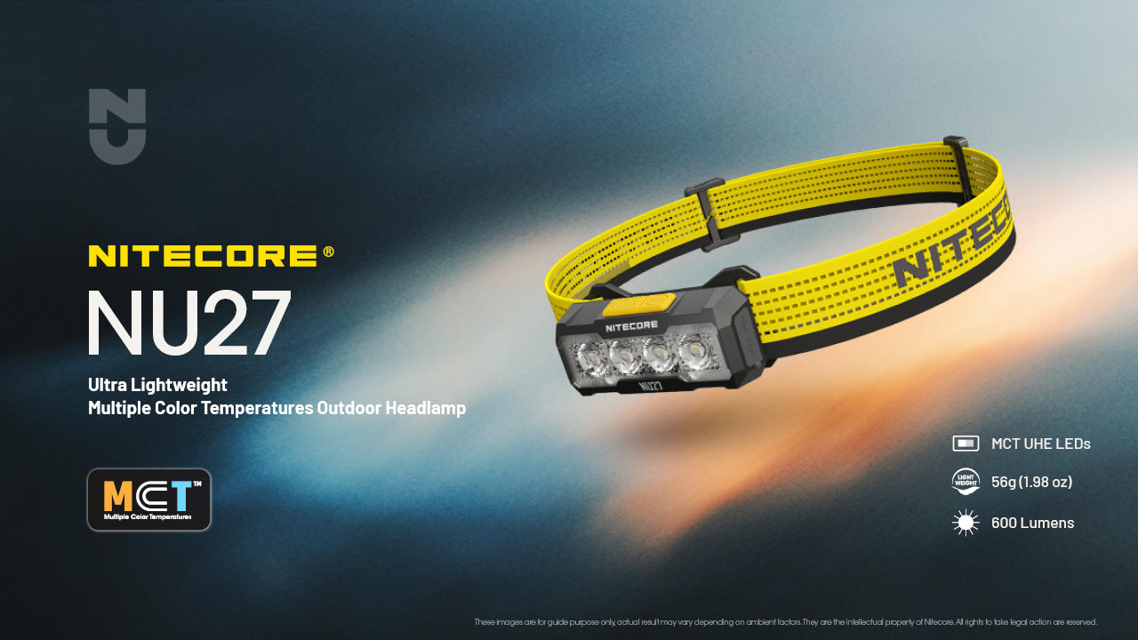 Nitecore NU27 - 600 Lumens
