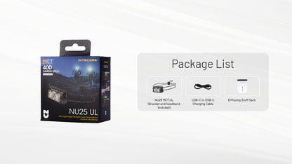 Nitecore NU25 MCT UL
