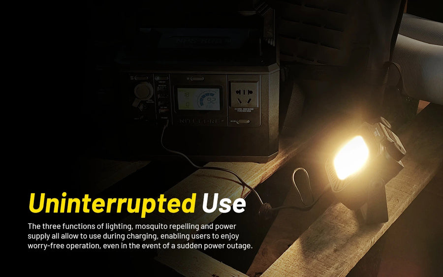 Battery, Charging & Runtime for Nitecore NWL30