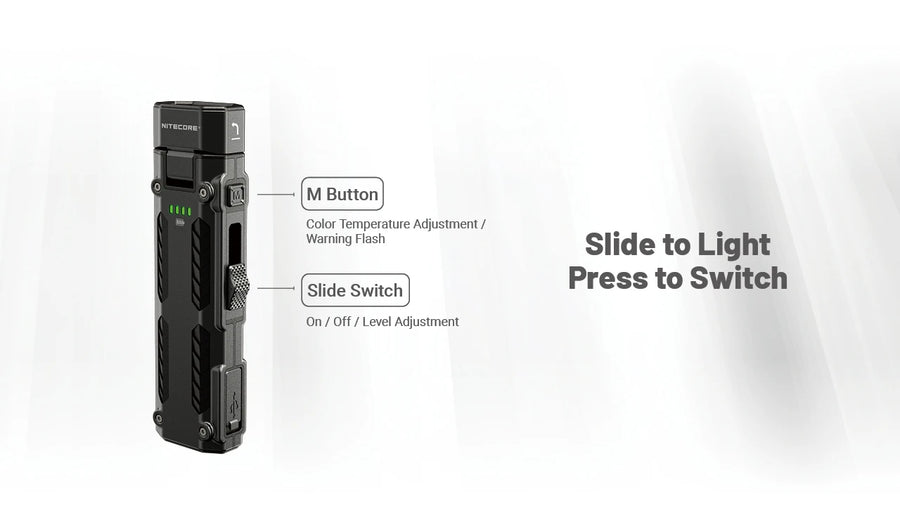Modes & Interface for Nitecore EDC09