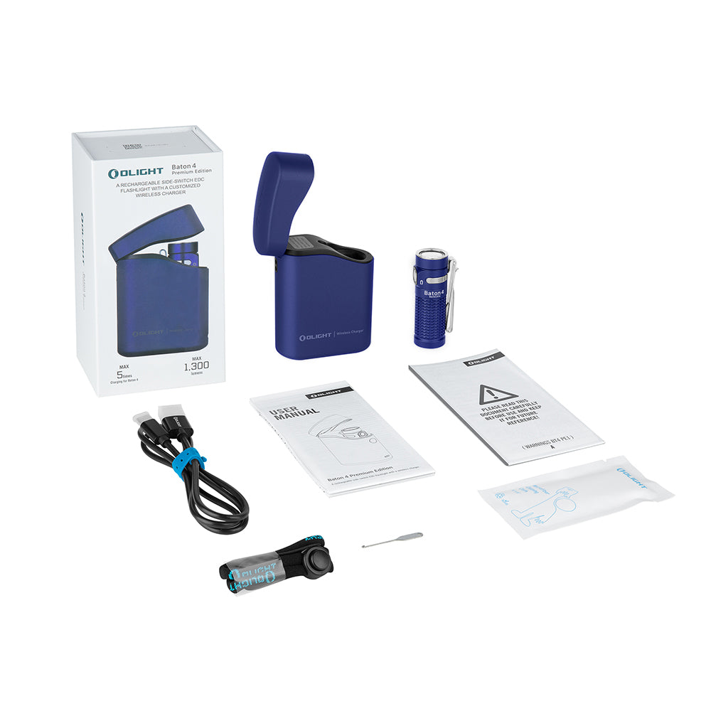 Olight Baton 4 Premium (Regal Blue)