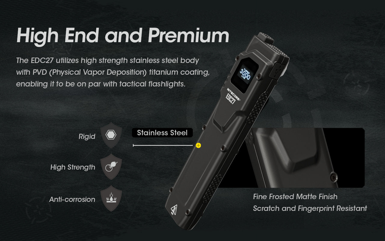 Nitecore EDC27 - 3000 Lumens