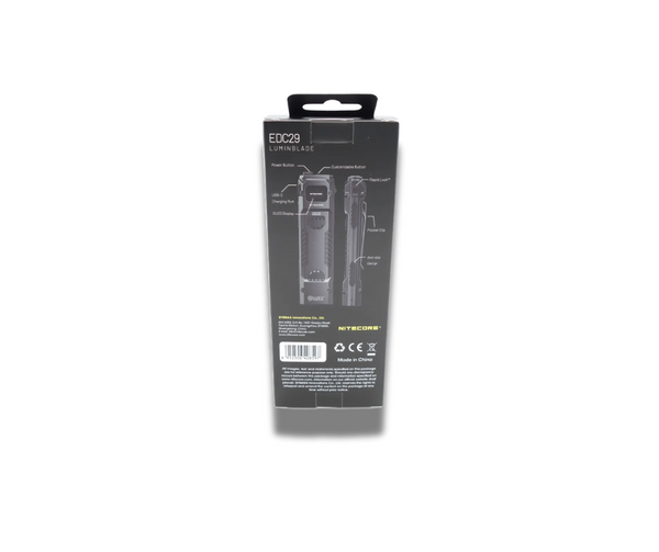 Product Identification & Warranty for Nitecore EDC29
