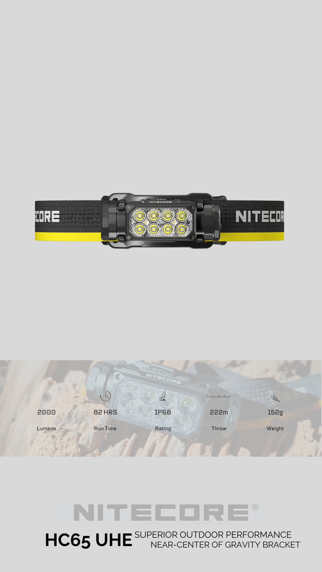 NITECORE HC65 UHE HERO 