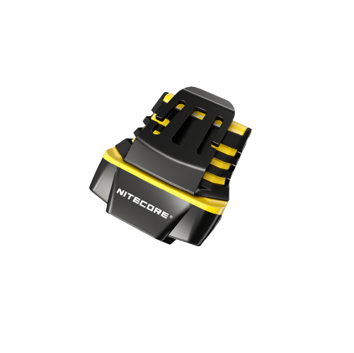 Nitecore NU11 clip-on light showing rear mounting clip