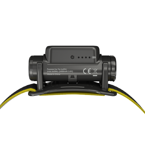 Nitecore NU43 rear housing and battery indicator lights