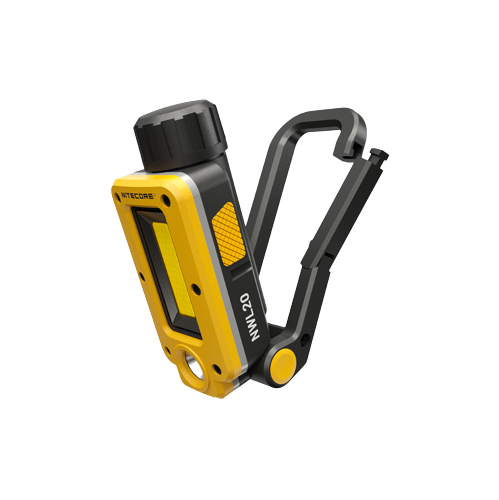 Nitecore NWL20 with open clip