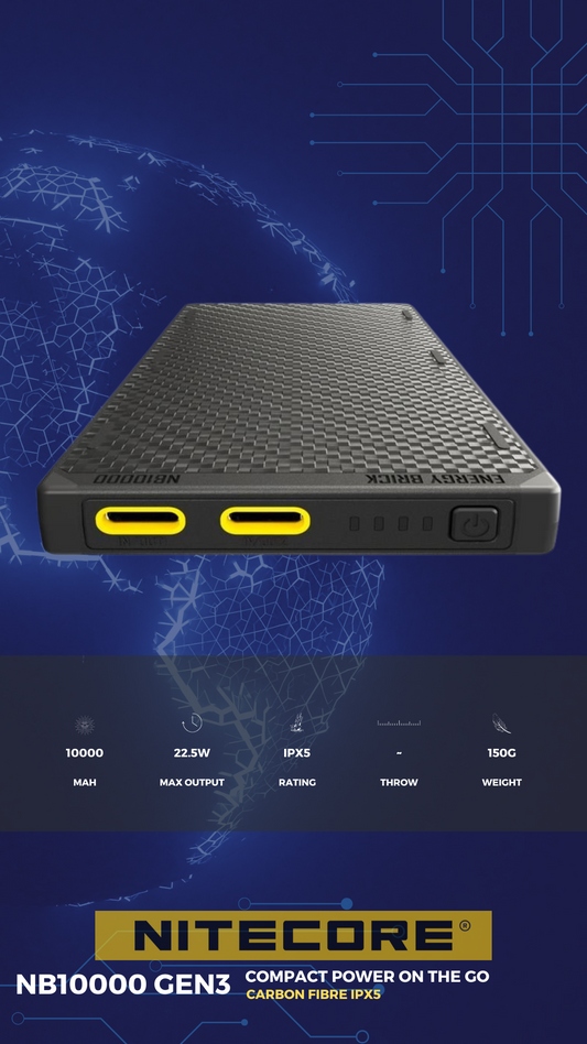 Nitecore NB10000 Gen3 Hero image