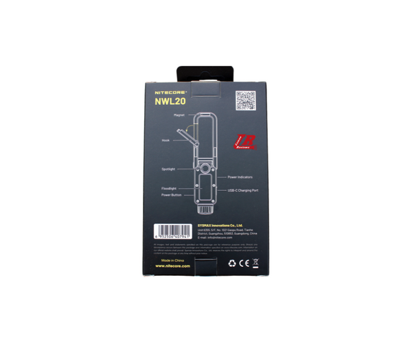 Product Identification & Warranty for Nitecore NWL20