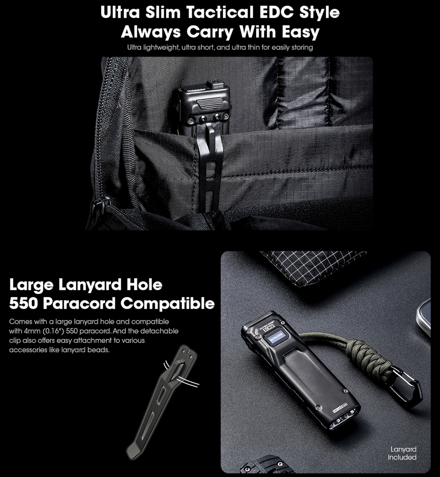 Accessories & Mounting for Nitecore EDC23