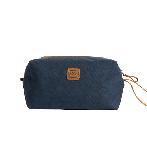The Canvas Wash Bag (Navy)