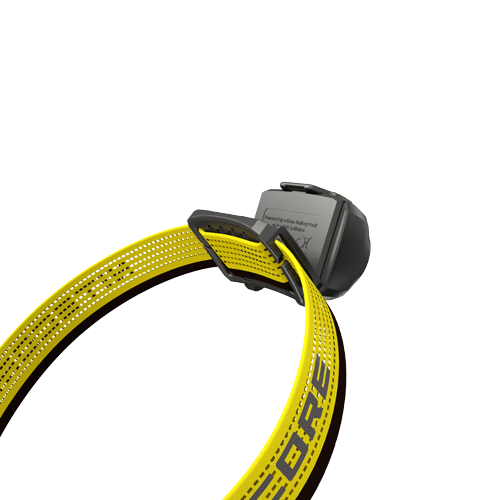 Nitecore UT27 headlamp rear view showing band attachment
