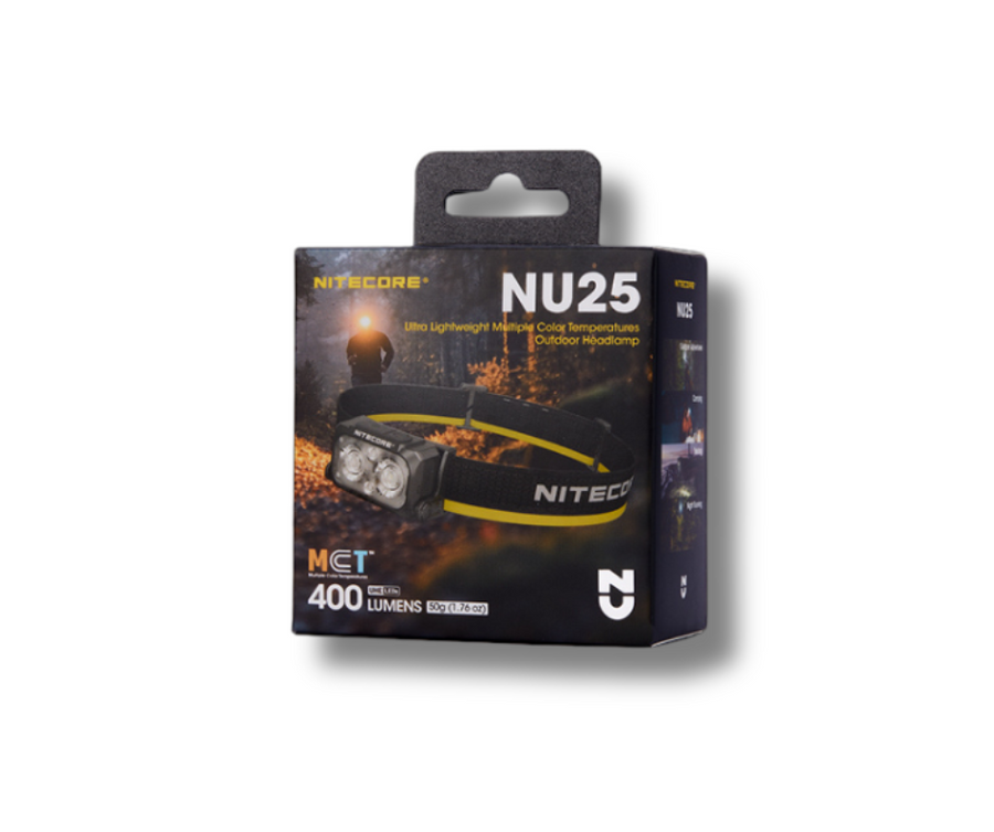 What's included with Nitecore NU25 MCT