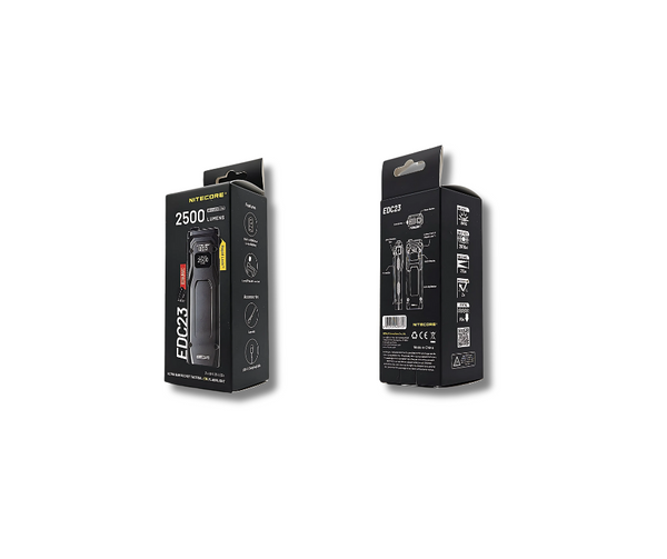 Product Identification & Warranty for Nitecore EDC23