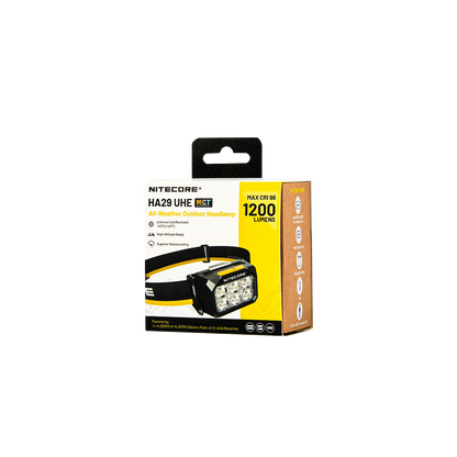 NITECORE HA29 UHE official retail packaging