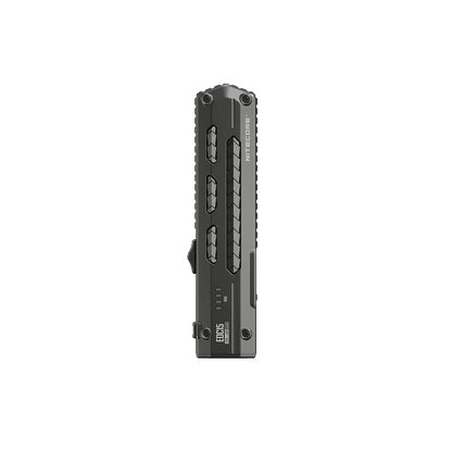 Nitecore EDC15 flashlight front view showing the body and battery indicators