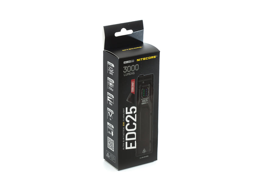 What's included with Nitecore EDC25