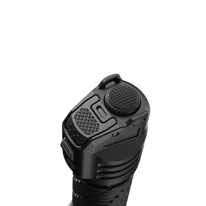 Nitecore P17iX flashlight tail-switch close-up