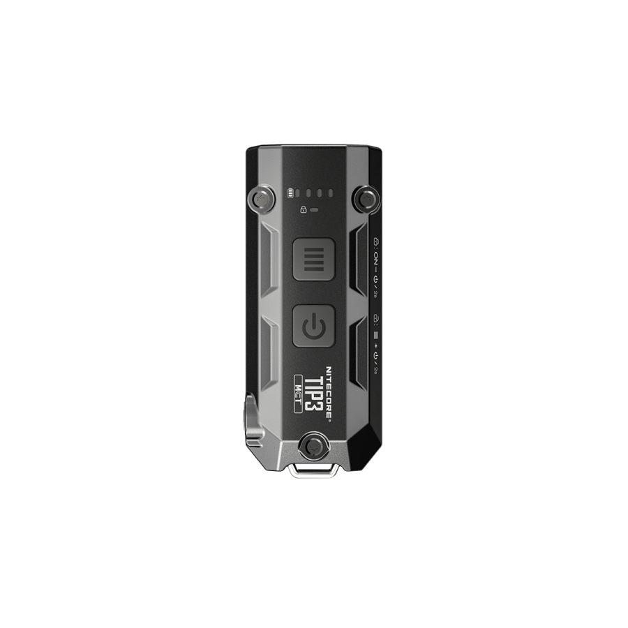 NITECORE TIP3 Black front view