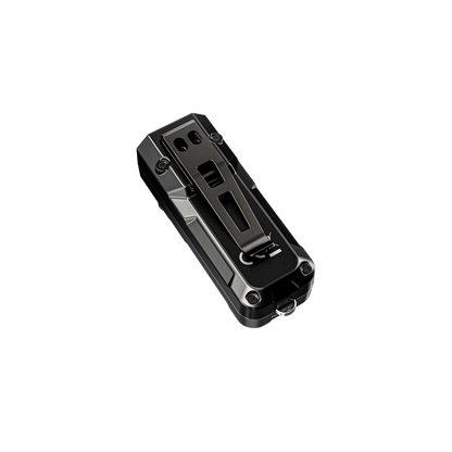 NITECORE TUP2 Classic Black back and pocket clip