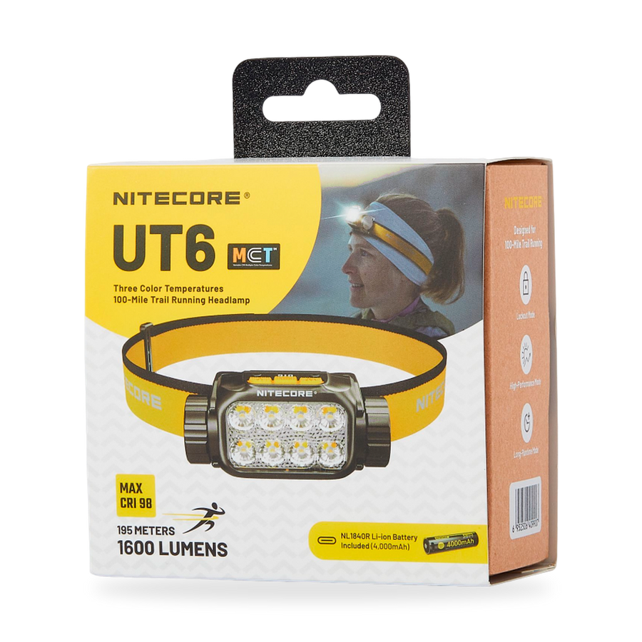 What's included with Nitecore UT6