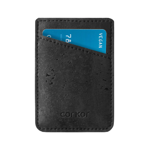 Cork Cards Sleeve (Black)