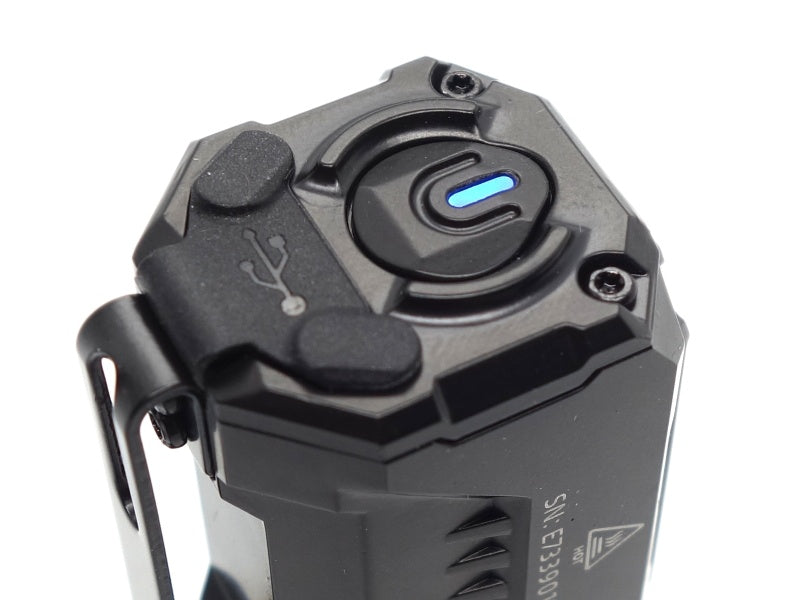 Wuben E7 battery indicator light