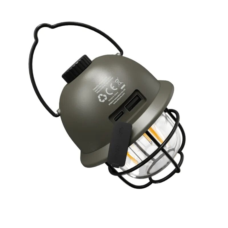 Nitecore LR40 (Green) - USB ports